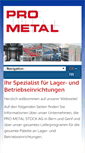 Mobile Screenshot of mail.prometal.ch